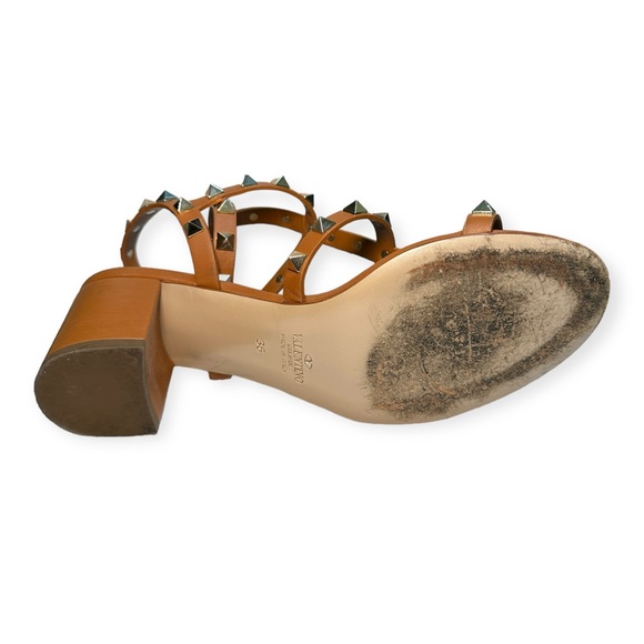 Valentino Rockstud Gladiator Heeled Sandals - Picture 5 of 5